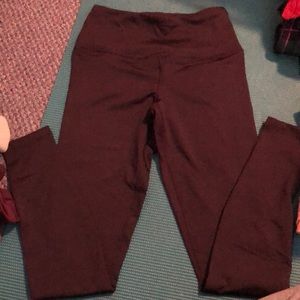 Dark purple leggings